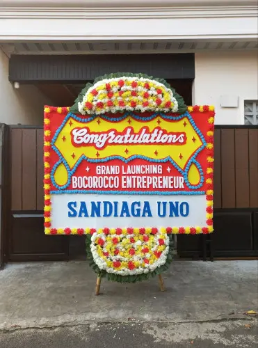 Papan Bunga Opening pajang